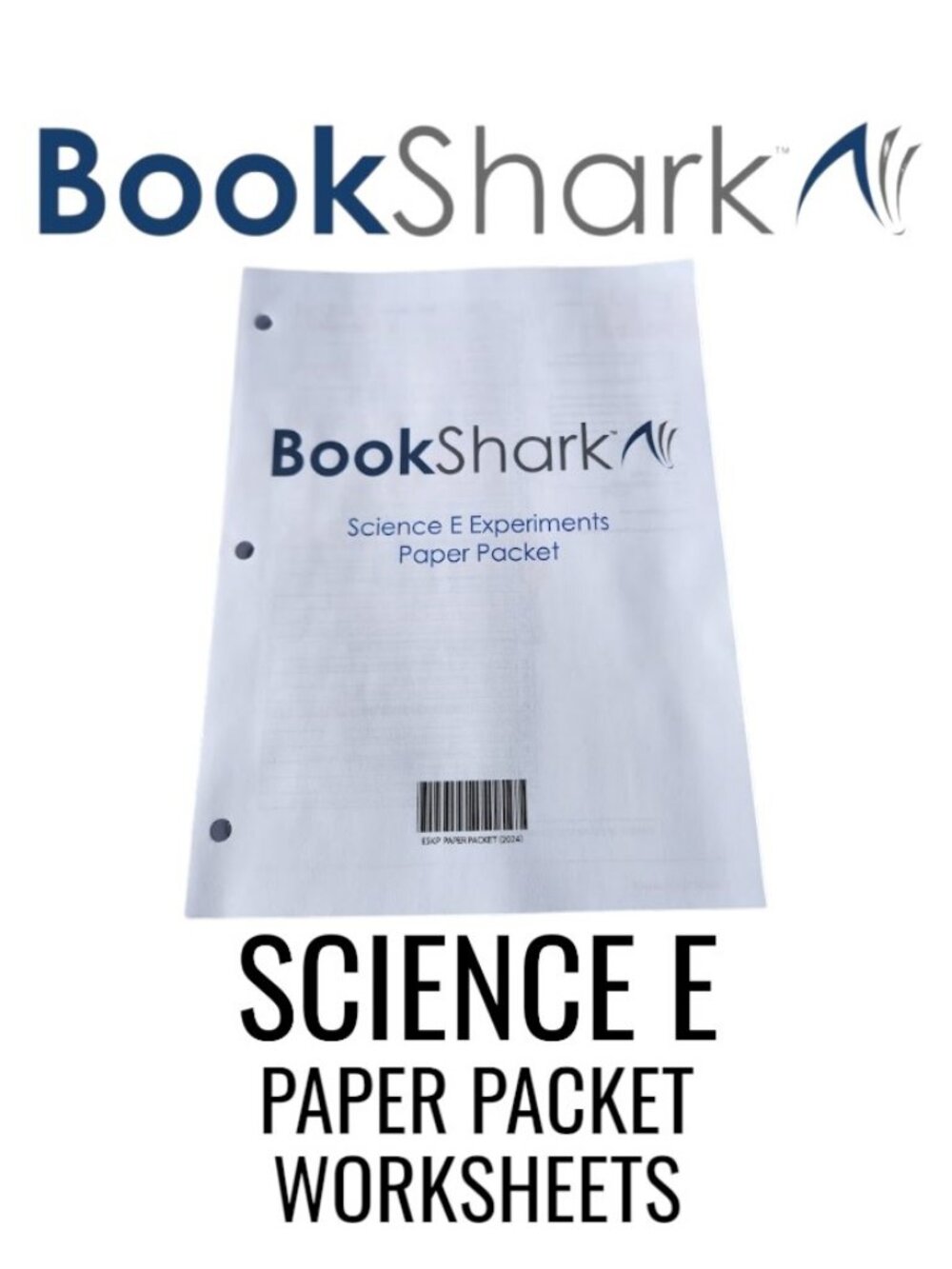 NEW BookShark Book Shark Science E Experiment Paper Packet Worksheets Homeschool